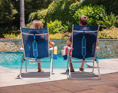 Shibumi Shade mesh-fabric breathable fabric keeps you cool and comfortable at the shore.