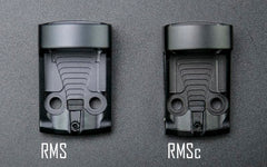 Shield Sights RMSc with co-witness mount supports standard iron sights on many setups.
