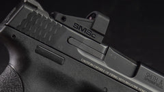 Shield Sights SMSc RMSc footprint alignment on a standard slide.