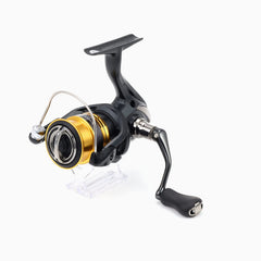 Close-up of line capacities for Shimano 22 Sahara C2000S