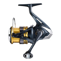 Shimano 22 Sahara reel front view highlighting compact design for easy handling and transport