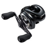 Shimano Antares DC MD HG right reel side view showing ergonomic design for precise casting.