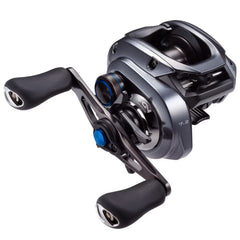 Shimano 23 SLX DC bait reel right-hand view highlighting precise casting control.