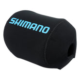 Shimano Baitcasting Reel Cover XL Black protects reels from dust and scratches.