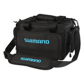 SHIMANO Baltica tackle bag with heavy TPU zippers for durable, secure storage.
