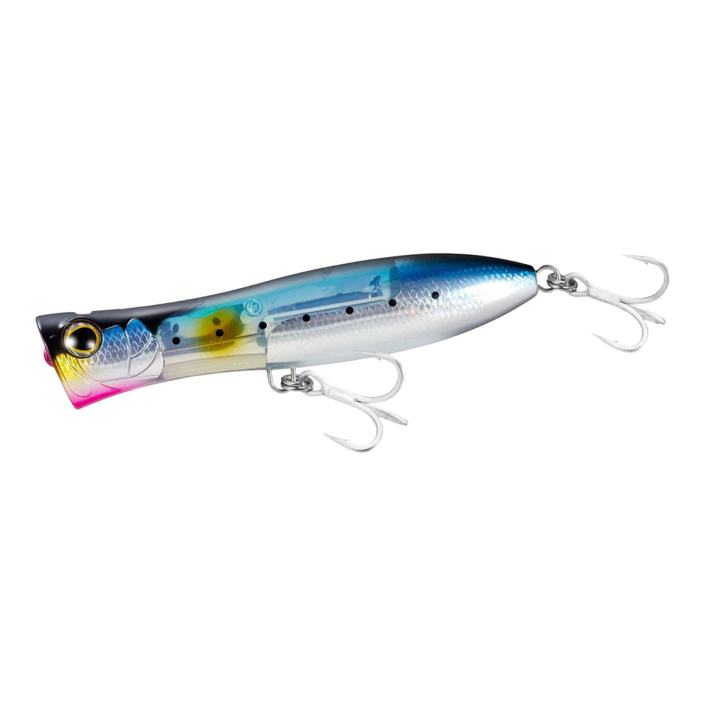 Shimano Bomb Dip 170F face design to attract offshore pelagics.
