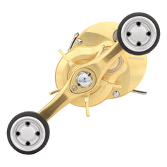 SHIMANO Calcutta Conquest MD Infinity Drive gear detail for seamless line control.
