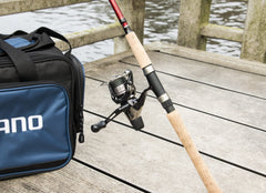 Shimano Catana 1000 RC XT7 body close-up for lightweight strength.