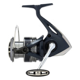 Shimano Catana 4000HGFE reel angled shot highlighting smooth casting potential.