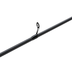 Close-up of Shimano Custom Reel Seat on Clarus rod