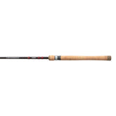 Shimano Convergence 7ft spinning rod closeup reel seat for comfort and sensitivity