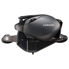 Shimano CURADO BFS XG Left spool detail emphasizing smooth line release.