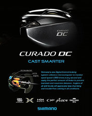 SHIMANO Curado DC 151 XG Super Free Spool feature reducing line friction