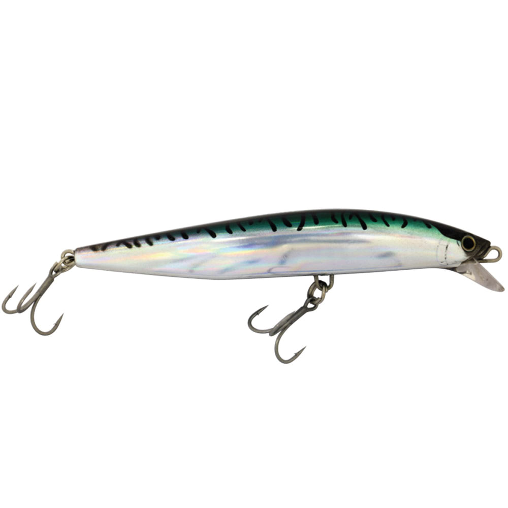 Shimano Current Sniper Jerkbait OM140PEGM front view for long-range casts.
