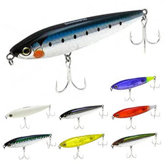 Shimano Current Sniper Walk 110F, underwater action shot in green mackerel, showcasing lifelike finish.