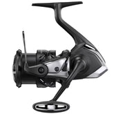 Shimano Exsence XR C3000M reel angled shot highlighting smooth spool performance