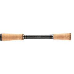 The Shimano Intenza A titanium oxide guides improve balance for smoother casts.