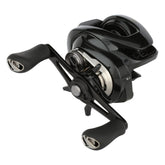 Shimano Metanium DC A close-up of the compact low-profile reel frame for all-day comfort.