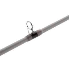 Shimano Saguaro 66MHB rod glass-blank closeup highlights durability.