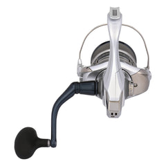 SHIMANO SARAGOSA SW A 25000 body showcases rugged construction for durability.