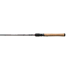 SHIMANO Scimitar 56 UL SPN C rod action closeup shows responsive casting performance.