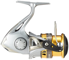 Close-up of Hagane Gear on SHIMANO Sedona 2500 S FI