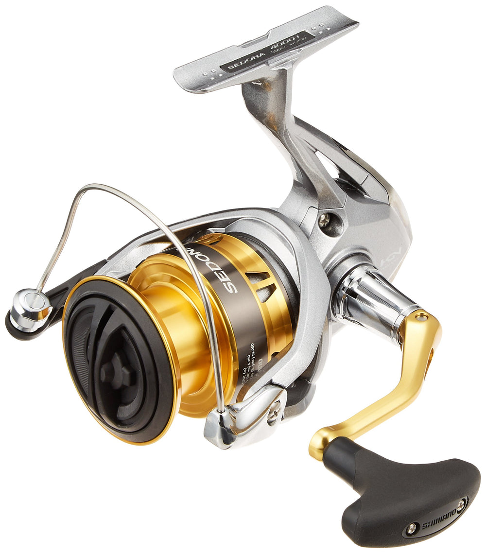 SHIMANO Sedona 4000 reel body showing sturdy construction for reliable casting