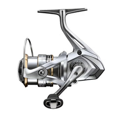 Shimano Sedona C2000SHG reel front view highlighting silent drive for smooth casts