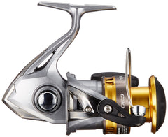 SHIMANO Sedona C3000HG reel side view shows compact profile for easy handling.