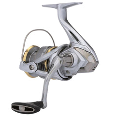 Shimano Sedona FJ SilentDrive mechanism close-up for whisper-quiet retrieves.