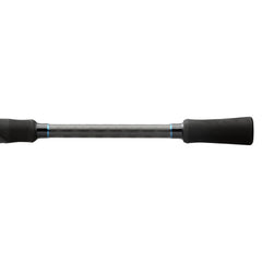 Shimano SLXSX69MA reel seat detail showing secure ergonomic control.