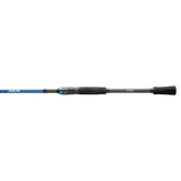 Shimano SLXSX69MA rod front view highlighting balanced design for bass fishing.