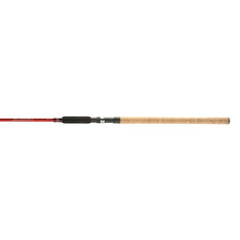 SHIMANO Sojourn muskie rod titanium oxide guides support heavy line performance.