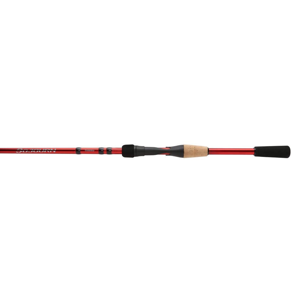 SHIMANO Sojourn spinning rod 7ft for versatile freshwater fishing.