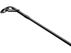 Shimano Spheros handle grip close-up shows ergonomic comfort.