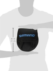 SHIMANO neoprene closeup highlights protective material guarding reels from scratches.
