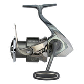 Close-up side view of Shimano Stella C5000XG FK spinning reel