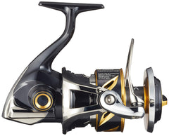 Shimano Stella SW 14000XG drag knob close-up highlighting precise adjustment for tough tides.