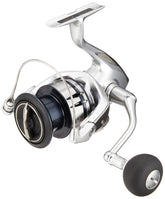 Shimano Stradic FL C5000XG reel front view highlighting sleek design for versatile fishing
