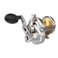 SHIMANO TALICA TAC16IIA reel closeup highlighting rugged construction for big-game fishing