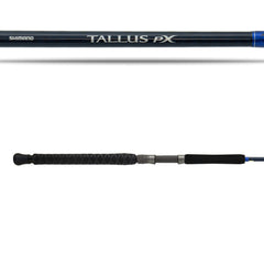 SHIMANO TALLUS PX SPN 72XH side view shows rugged construction for demanding setups