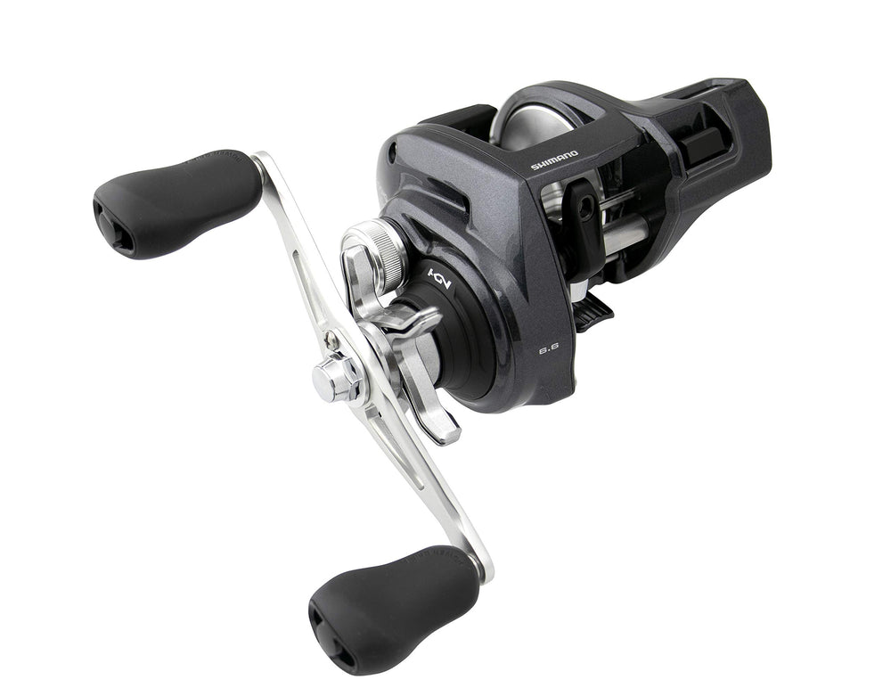 Shimano Tekota A 300-400 reel front view