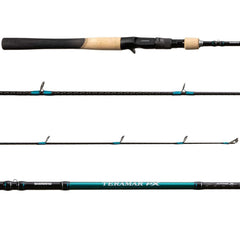 Shimano Teramar PX SE 70M casting rod, front view, ideal for saltwater inshore fishing.