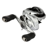 Shimano Tranx 150A front view reel highlights compact palmable design