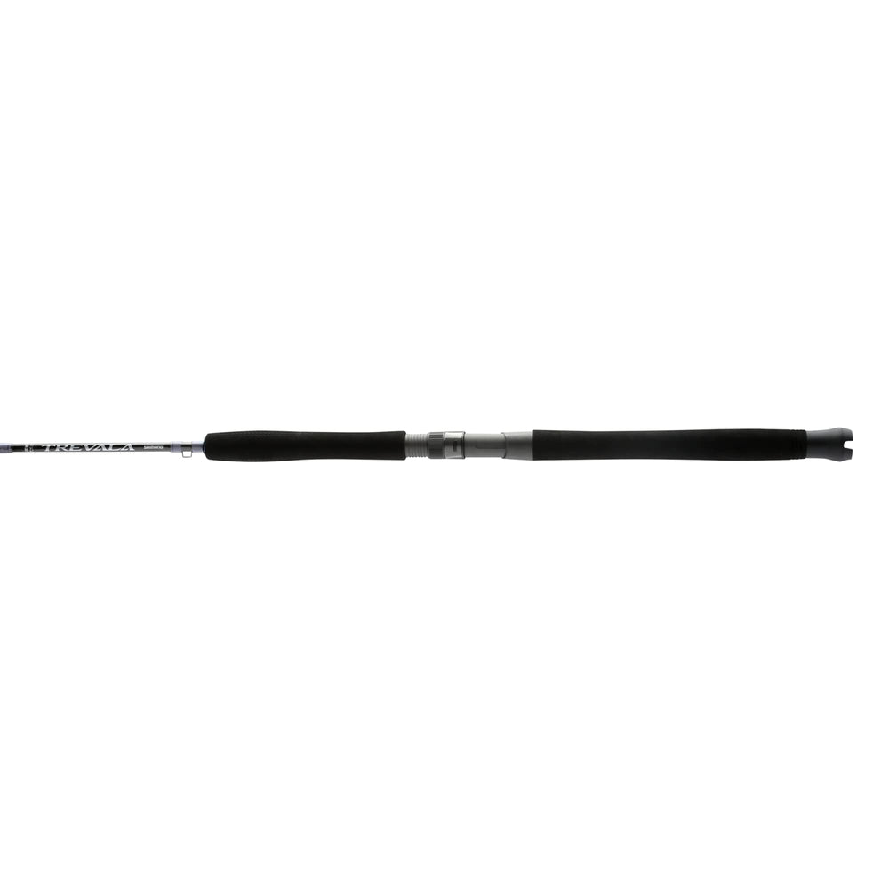 SHIMANO Trevala 66H CST B rod in hand for balanced casting