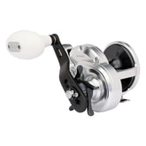 shimano trinidad tn20a hagane body close-up highlights durability for saltwater casting
