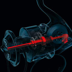 Shimano Twin Power SW 6000HG with 10 bearings for smooth retrieves.