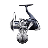 Shimano Twin Power SW 6000HG aluminum body demonstrates rugged saltwater durability.