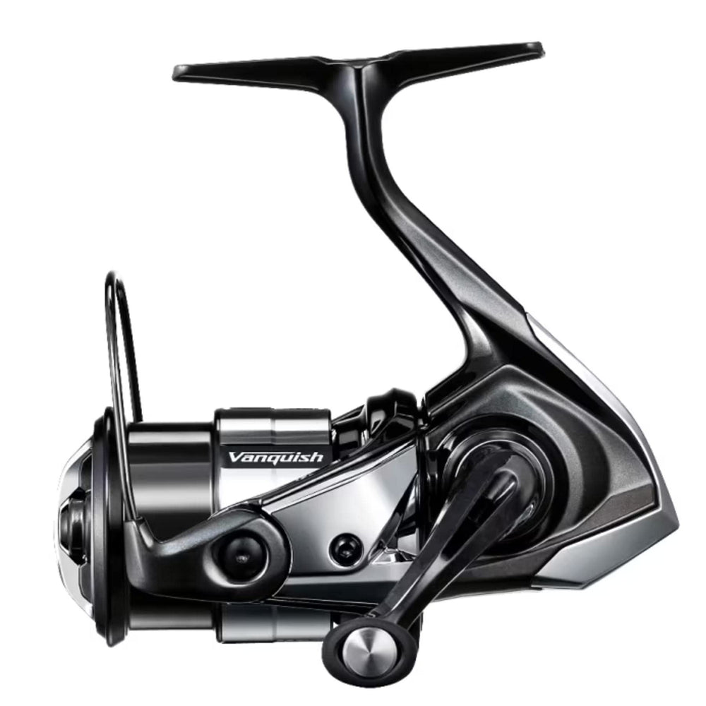Shimano Vanquish 1000SSSPG reel front view for ultra-light sensitivity and smooth casts.
