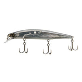 Shimano World Minnow FB Black Silver lure - front view